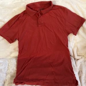 Men’s size medium slim fit polo shirt. Tangerine